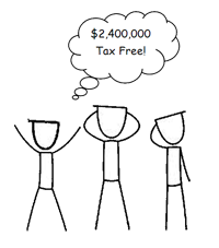 three beneficiary exemption